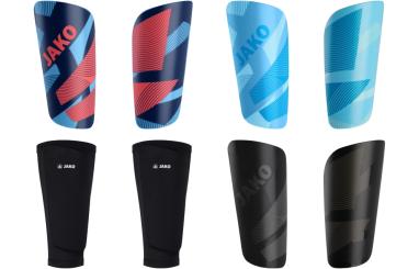 Schienbeinschoner Light Blau / Navy / Coral | M (140 - 160 cm)